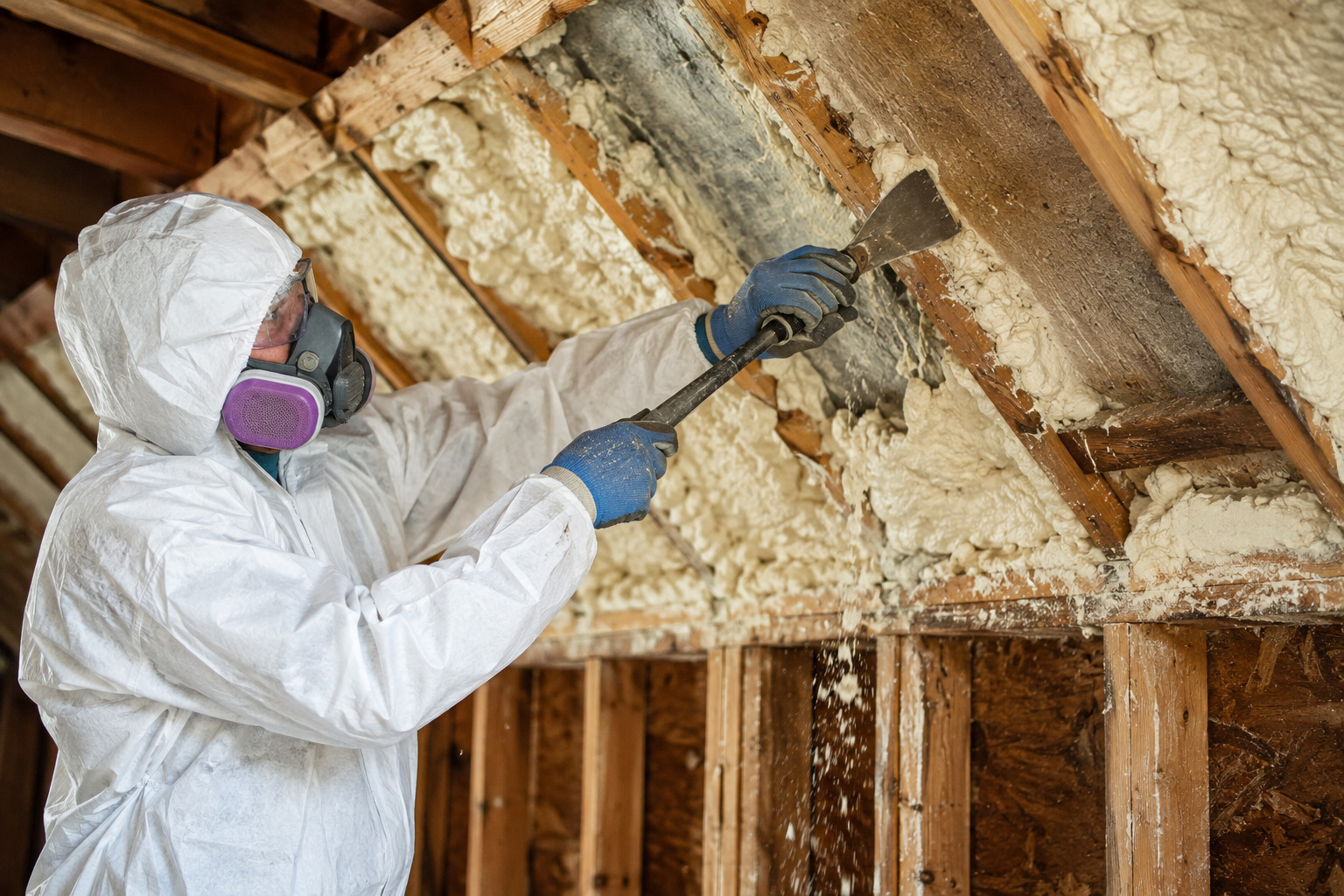 About advance spray foam removal